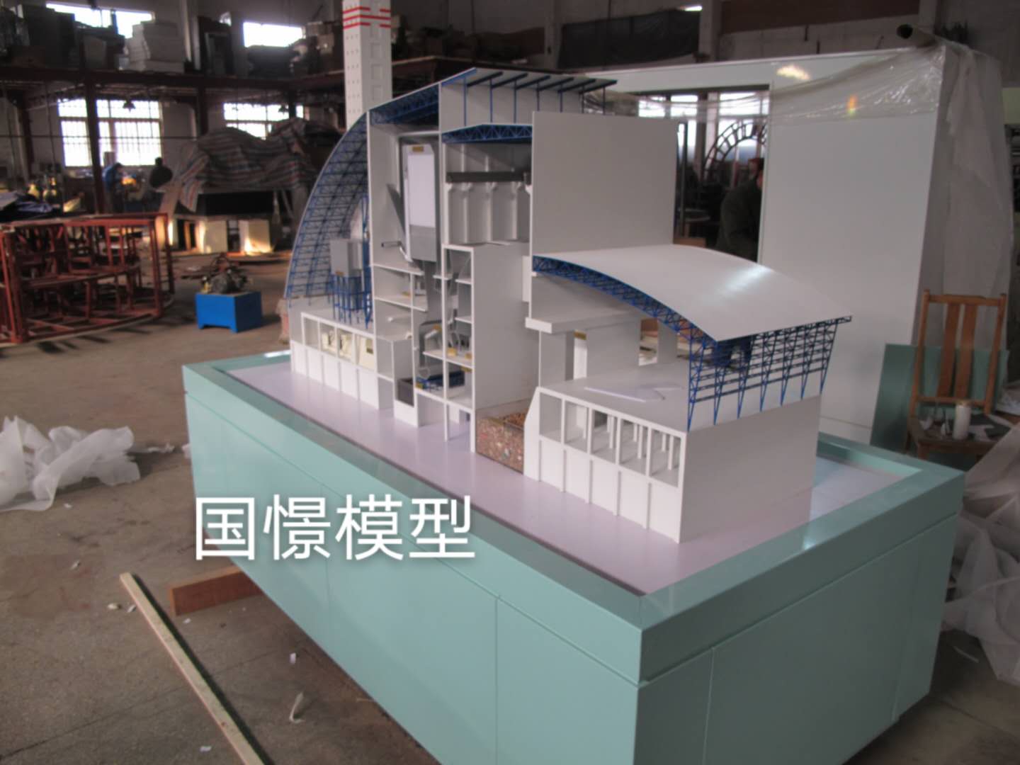 盐亭县工业模型